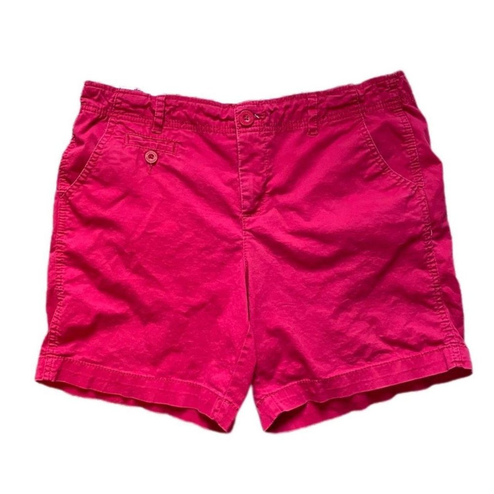 Faded Glory Red Cotton Shorts